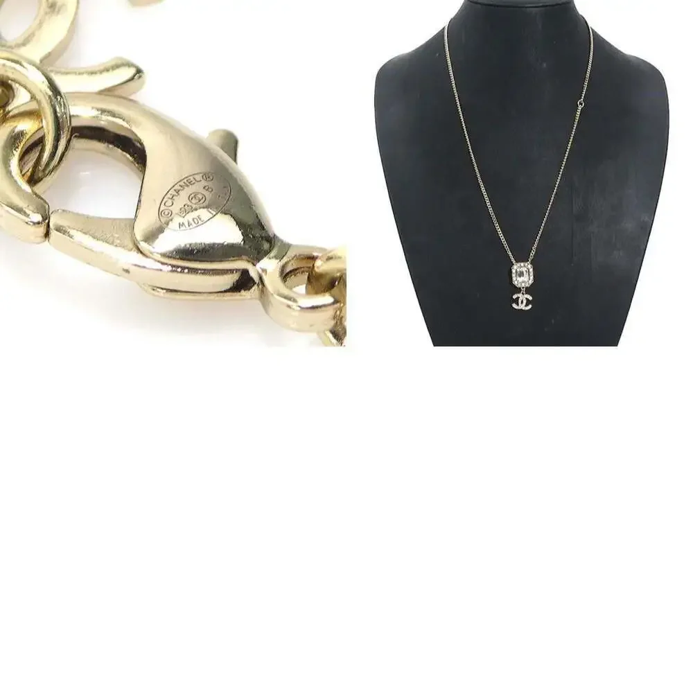 CHANEL Gold Necklace